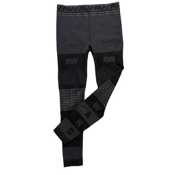 ALEXANDER WANG x H&M Reflective Leggings – Black & Grey – Women’s Size S - Picture 1 of 16